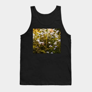 Forget-me-nots on canvas Tank Top